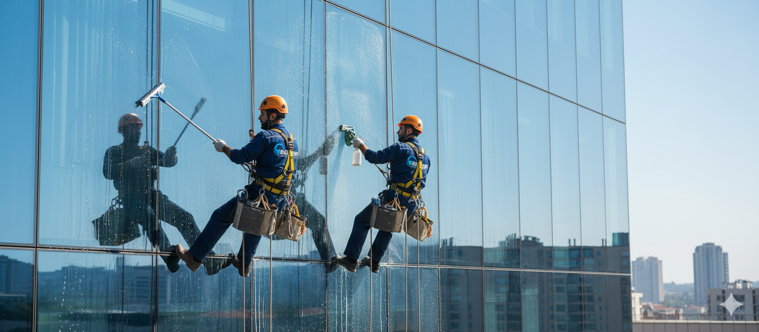 Dış Cephe Cam Temizliği