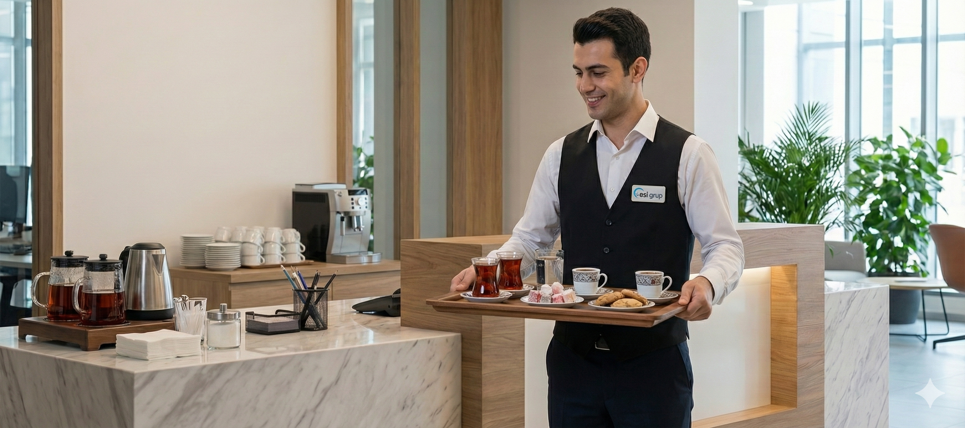 Profesyonel çay servisi hizmeti