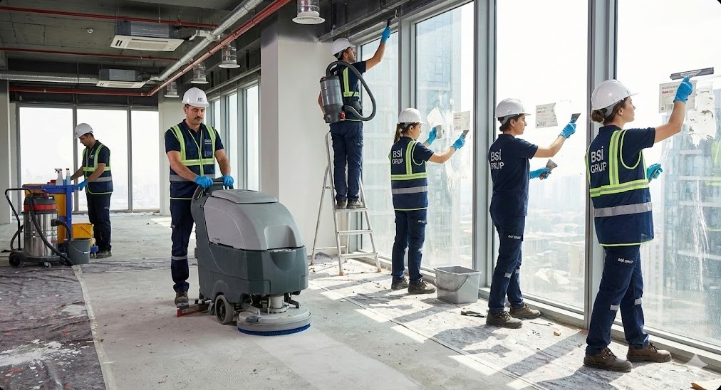 Profesyonel inşaat temizliği