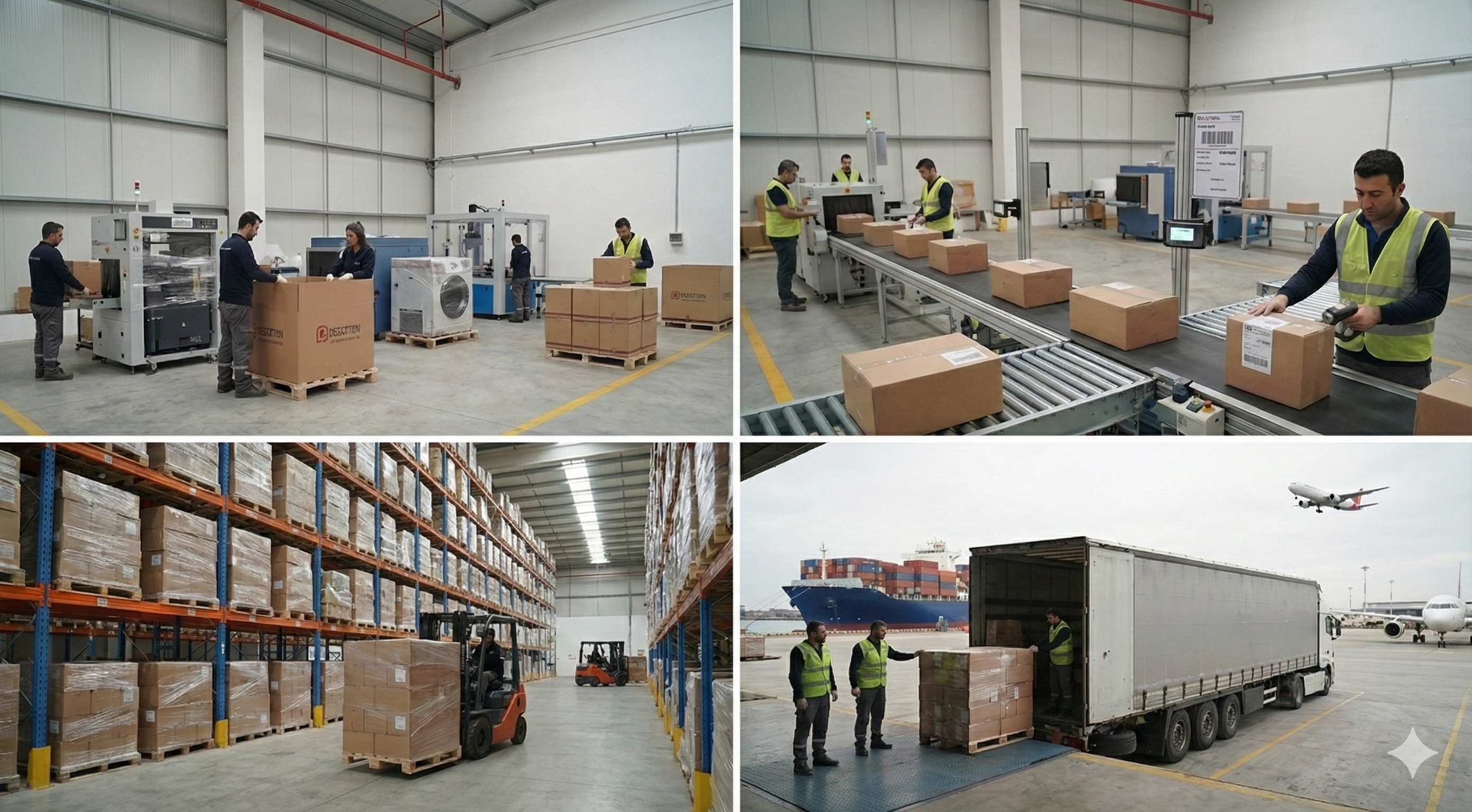 Ambalajlama ve lojistik destek hizmeti