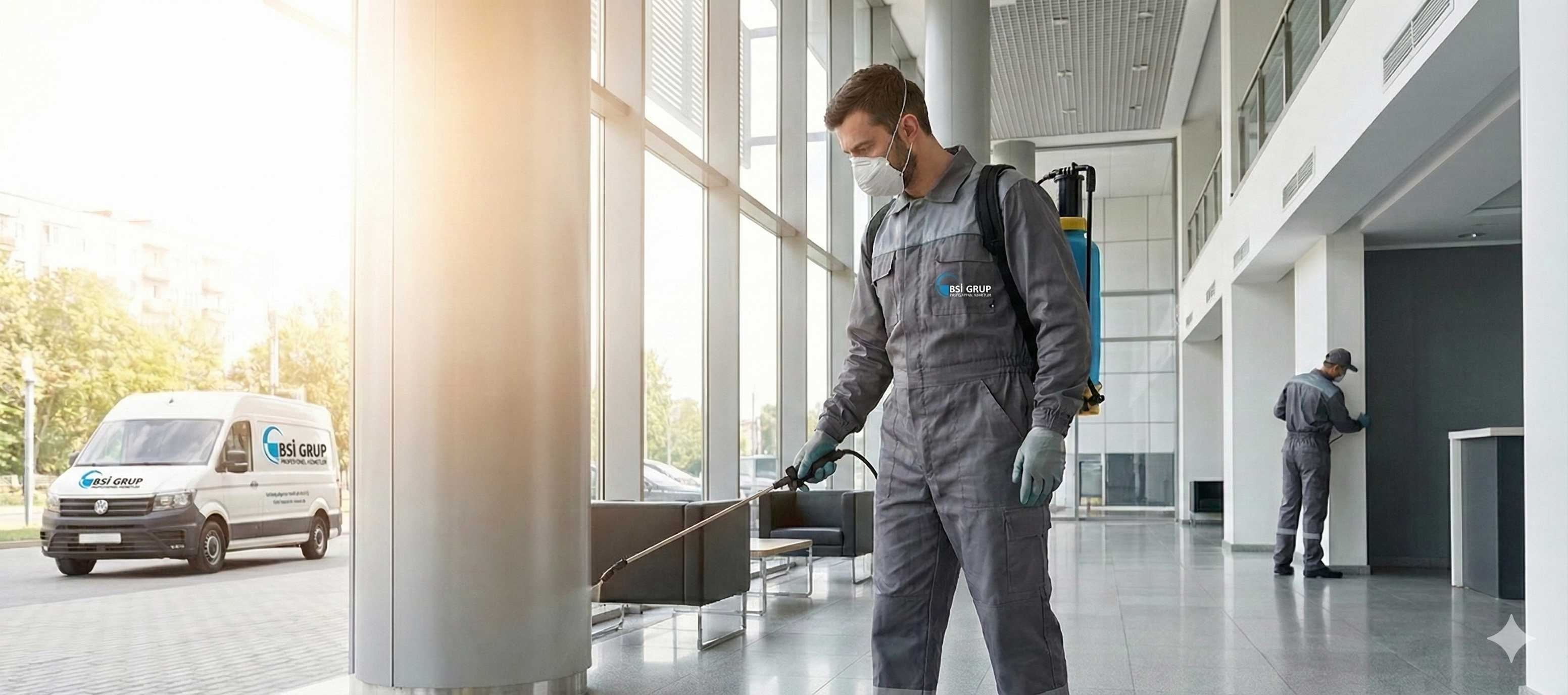 Böcek ilaçlama ve pest kontrol uygulaması