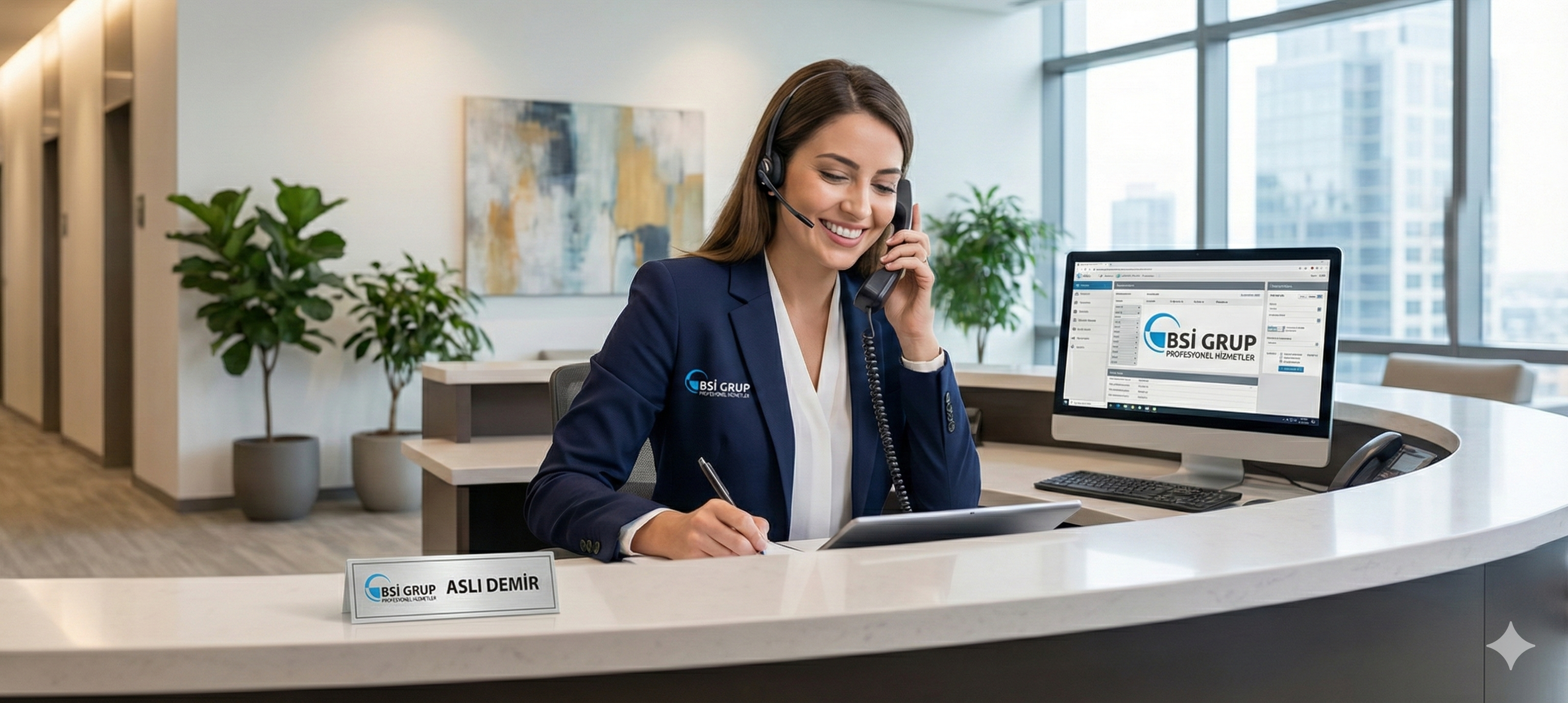 Profesyonel resepsiyon hizmeti