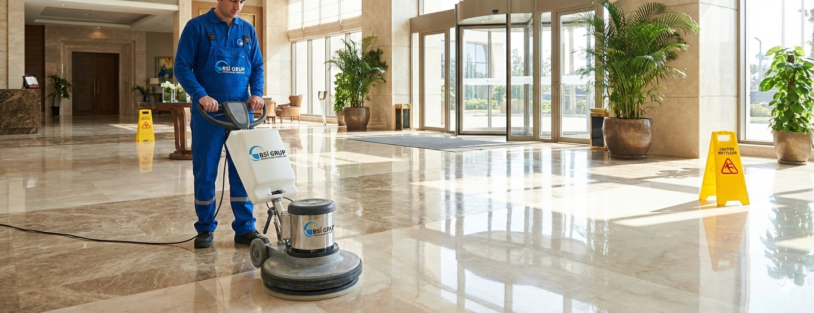 Profesyonel zemin bakımı